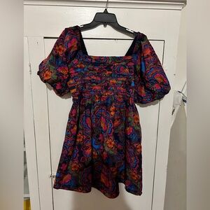 Floral Multicolor Women's Dress Sugarlips Plus